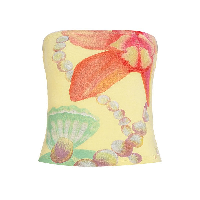 Selira Strapless Shell Top