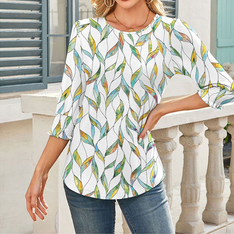 Evora Puff Sleeve Blouse