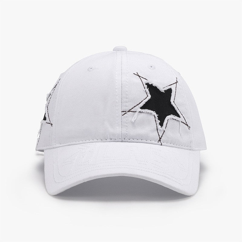 Iconic Letter Embroidery Cotton Baseball Cap