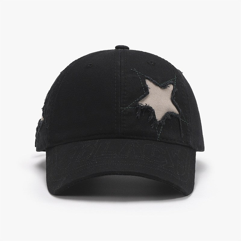 Iconic Letter Embroidery Cotton Baseball Cap