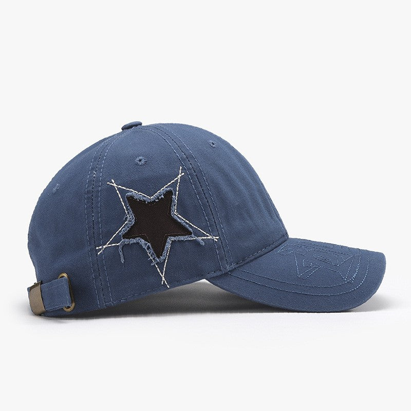 Iconic Letter Embroidery Cotton Baseball Cap