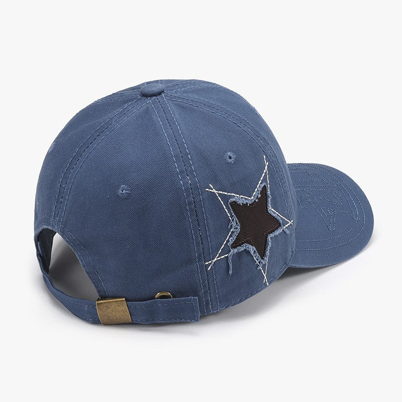 Iconic Letter Embroidery Cotton Baseball Cap