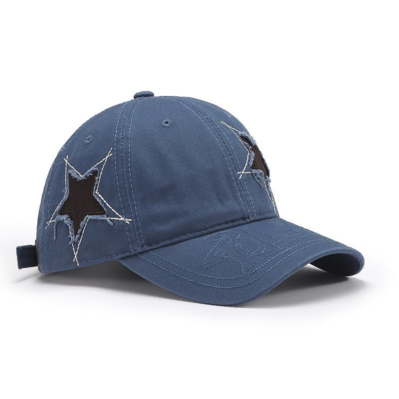 Iconic Letter Embroidery Cotton Baseball Cap