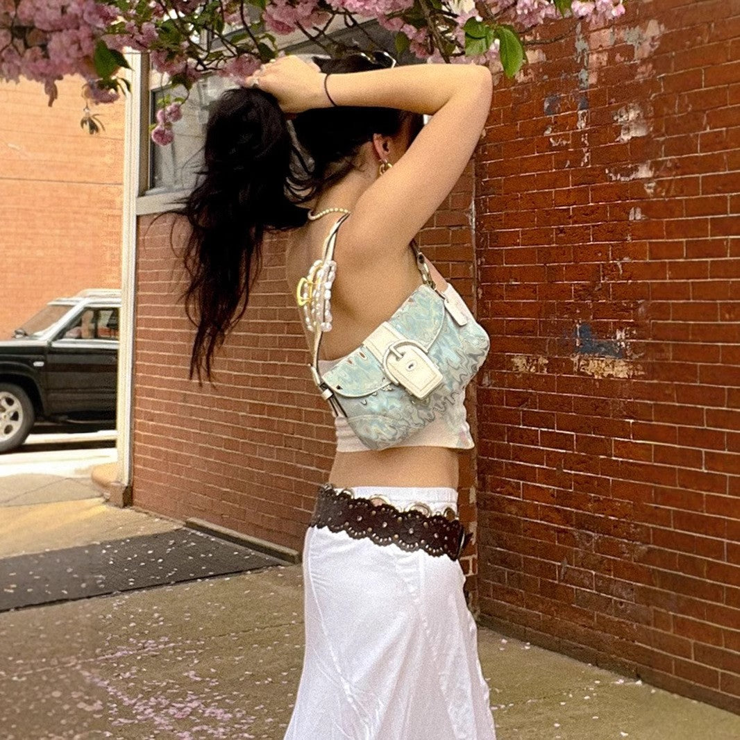 Selira Strapless Shell Top