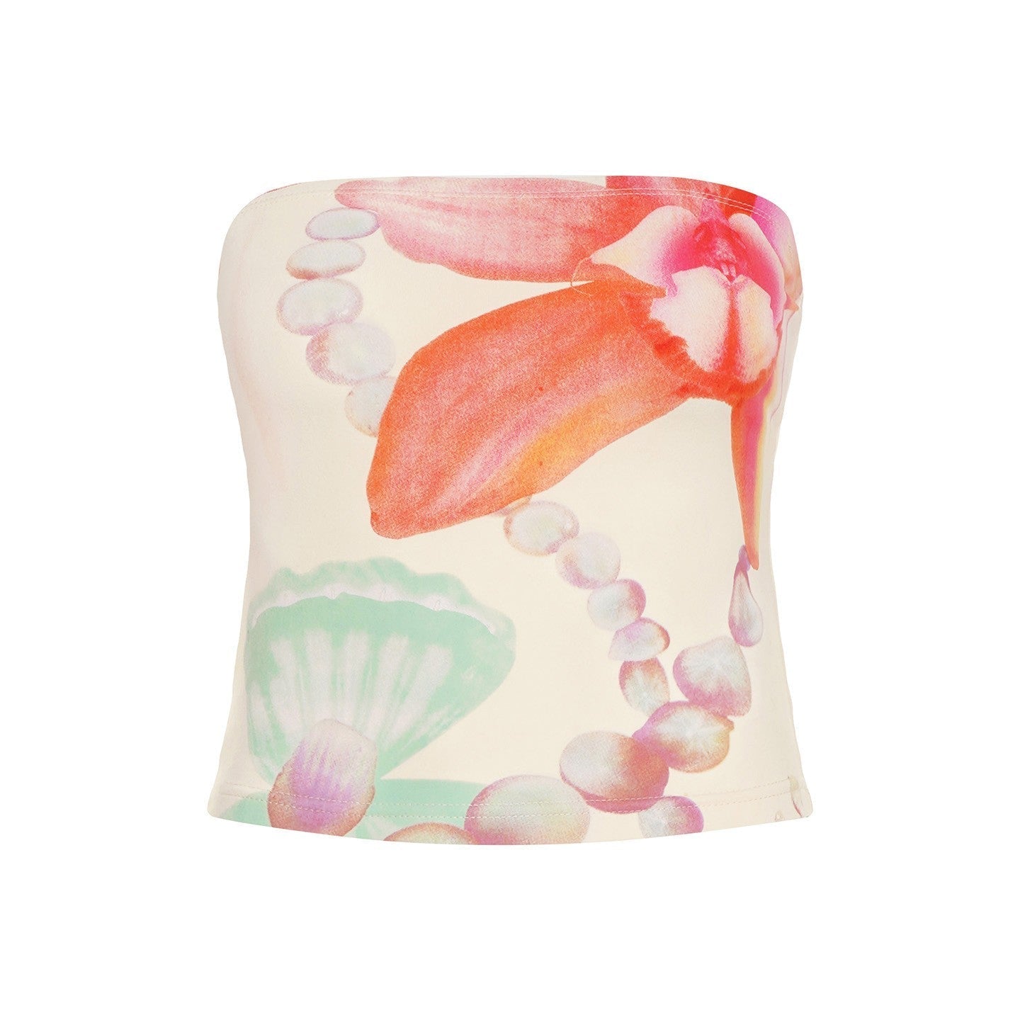 Selira Strapless Shell Top