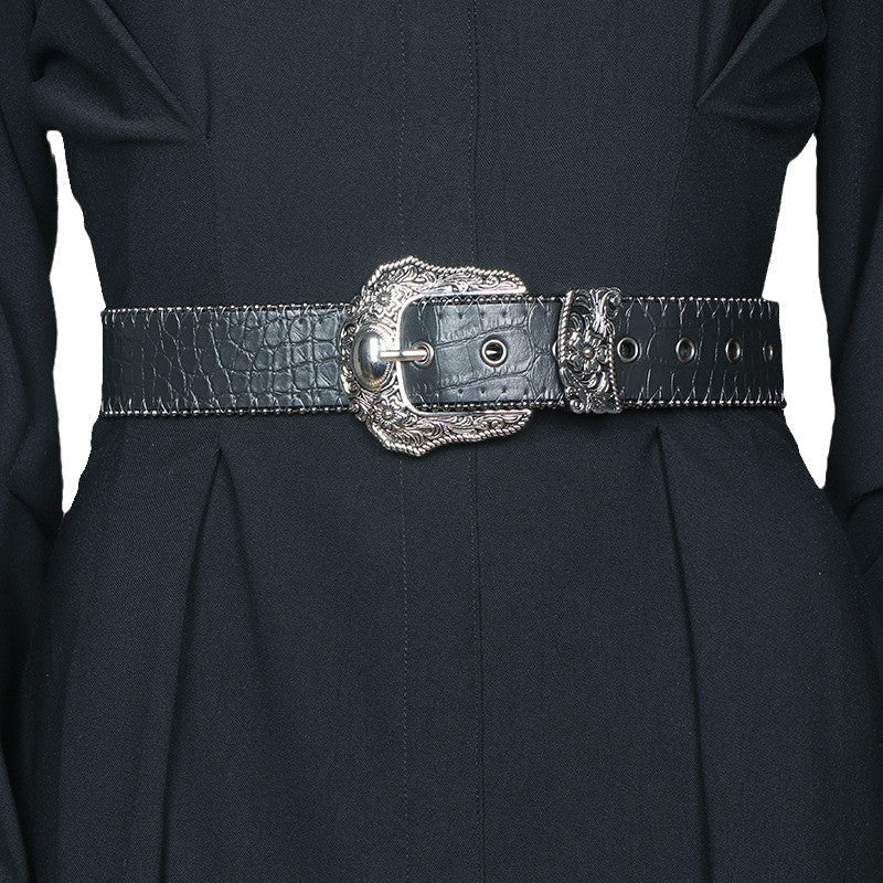 Selvine Retro Pin Buckle Belt